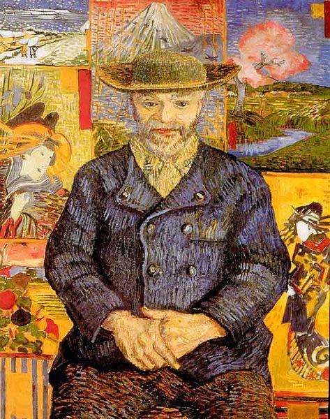 Vincent Van Gogh Portrait of Pere Tanguy Norge oil painting art